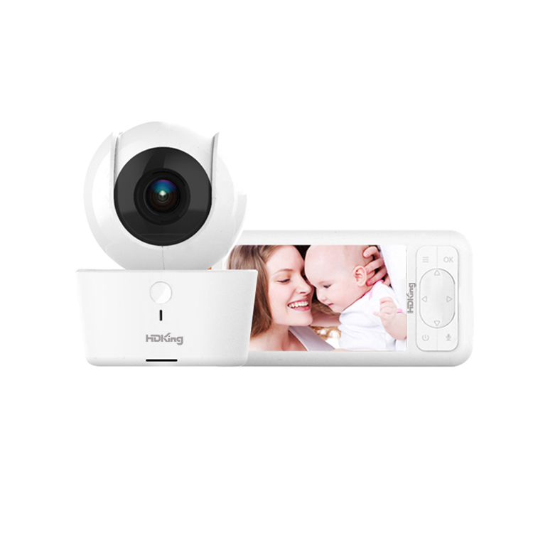 Newest 720P Night Vision Two-way-intercom Smart Wifi Baby Monitor BM06